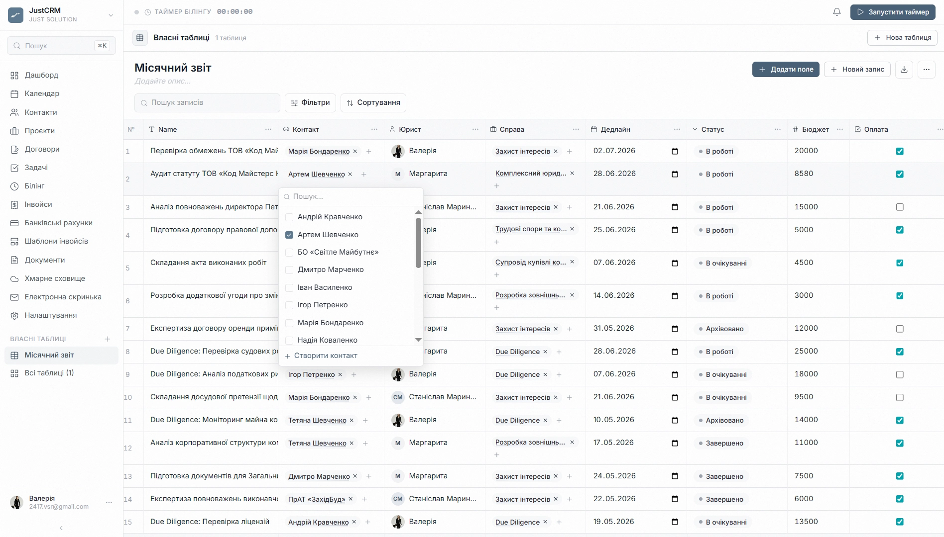 JustCRM — Власні поля (2)